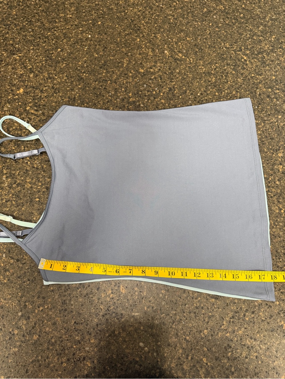 New York & Company BUNDLE LOT SET Blue & Grey Women's Camisole Tank Shelf Bra - Picture 5 of 8